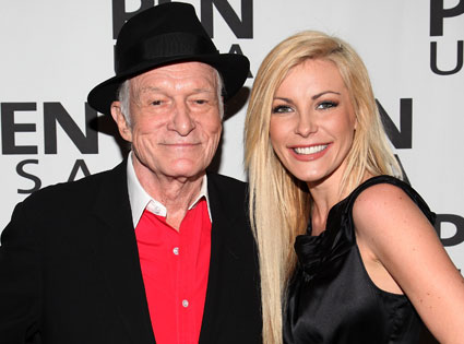 Hugh Hefner, Crystal Harris Hugh Hefner, Crystal Harris